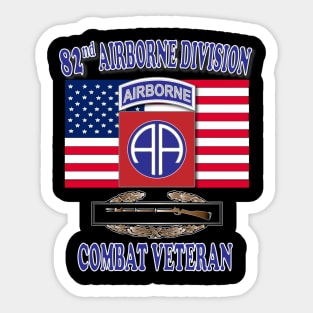 82nd Airborne Combat Veteran (Infantry) Sticker